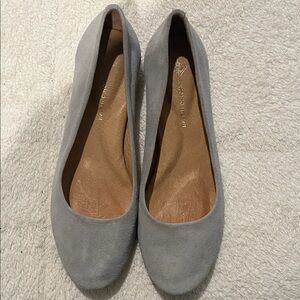 ANTONIO MELANI Light Gray Women's Flats